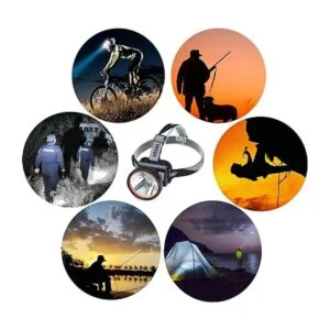 Odear Super Bright ajustable linterna frontal recargable_3