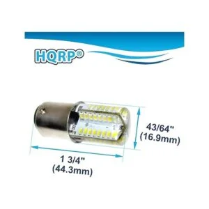 HQRP 110 V LED foco Blanco Frío para 158.104Kenmore_2