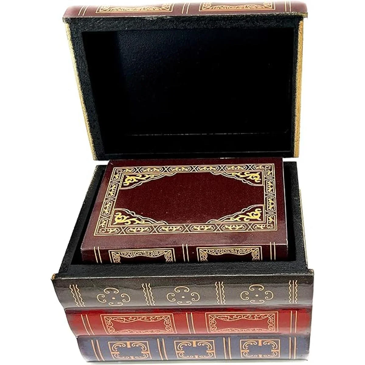 Bellaa 25419 Extremos de libros vintage almacenamiento_5