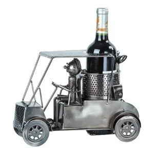 BRUBAKER Soporte para botella de vino estatua de