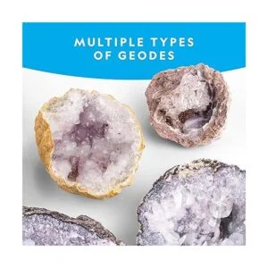 National Geographic Kit de ciencia para abrir 10 geodas y_4