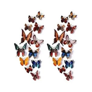 Amaonm 24 calcomanías 3D para decoración de pared para