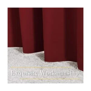 NICETOWN 1 par de Cortinas blackout con ojales sólidos_6