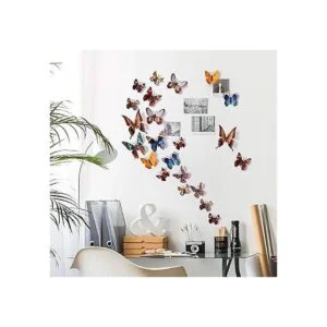 Amaonm 24 calcomanías 3D para decoración de pared para