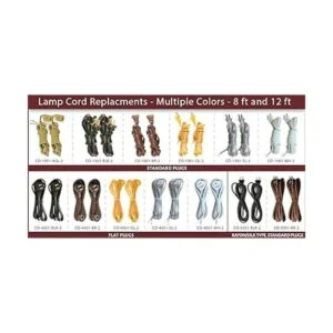 Royal Designs Cable para lámpara conectores planos_4