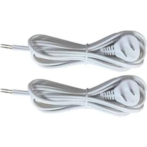 Royal Designs Cable de lámpara enchufe plano extremos_1