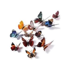 Amaonm 24 calcomanías 3D para decoración de pared para