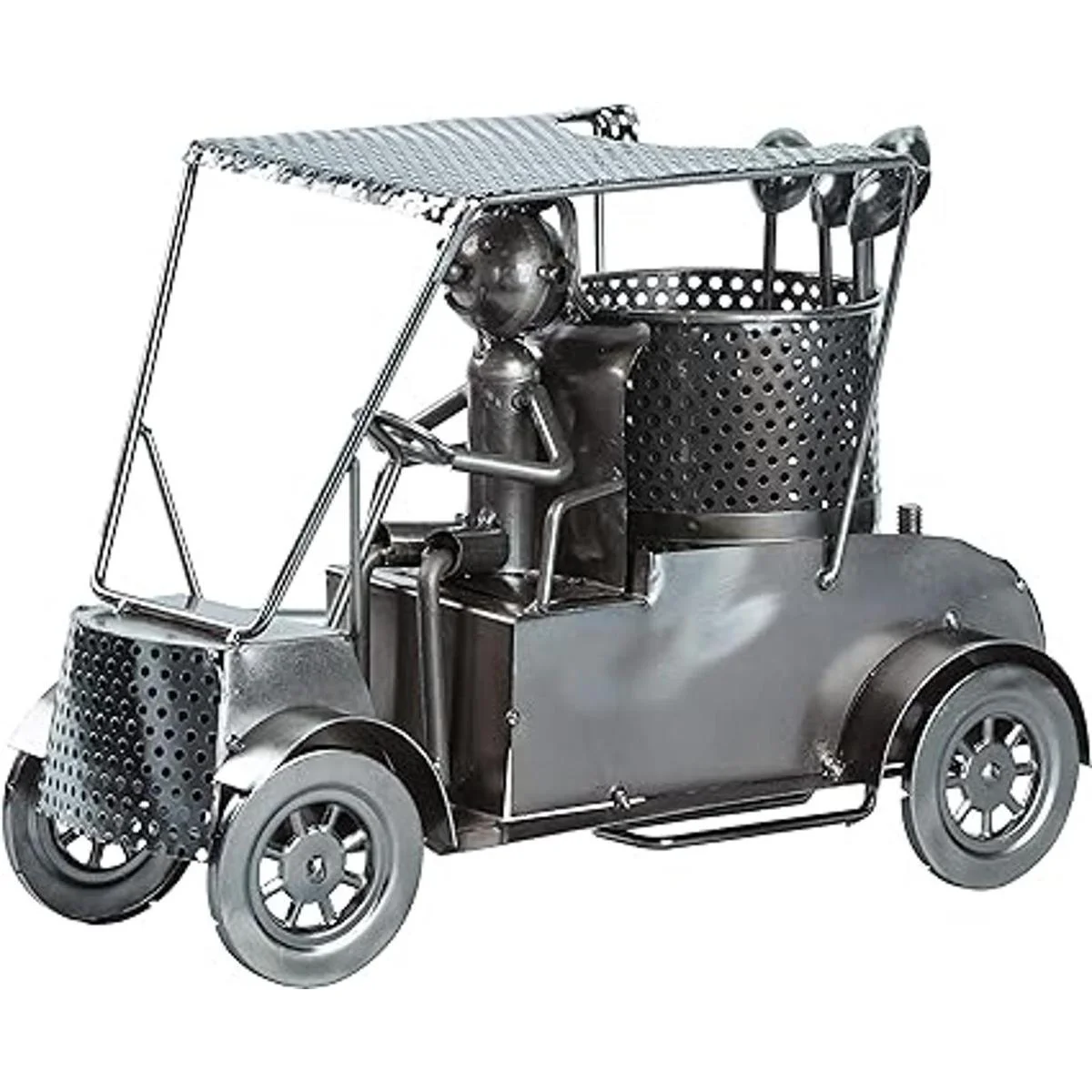 BRUBAKER Soporte para botella de vino estatua de