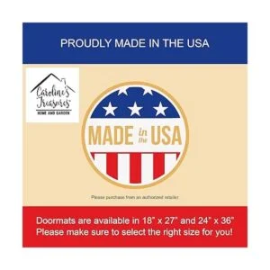 Carolines Treasures PTW2009MAT Tapete para puerta de