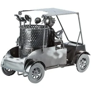 BRUBAKER Soporte para botella de vino estatua de