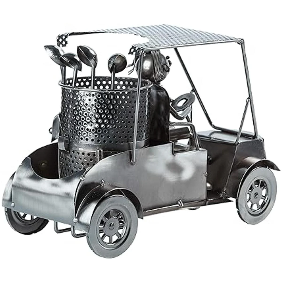 BRUBAKER Soporte para botella de vino estatua de