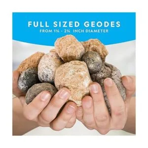 National Geographic Kit de ciencia para abrir 10 geodas y_5