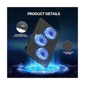 TECKNET Almohadilla de refrigeración para portátil_4