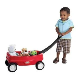 Little Tikes Lil Wagon rojo_4