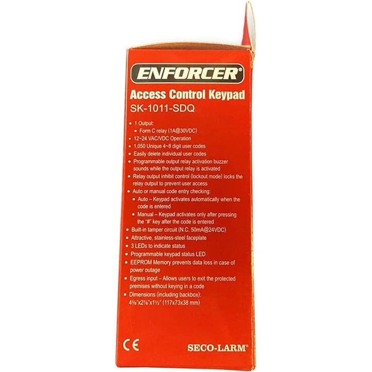 SecoLarm SK1011SDQ ENFORCER Teclado de control de acceso_2