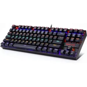 Redragon Teclado mecánico para juegos RGB LED Rainbow_1