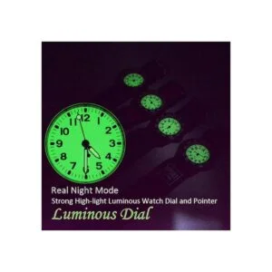 Nylon Strap Luminous Watches Outdoor Sports Analog Display