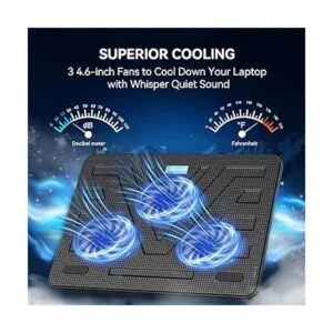 TECKNET Almohadilla de refrigeración para portátil_2