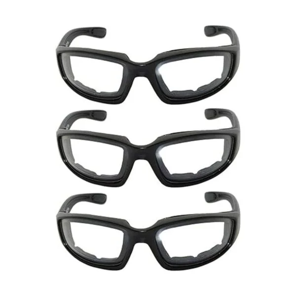 OWL Gafas de equitación acolchadas lentes transparentes_2