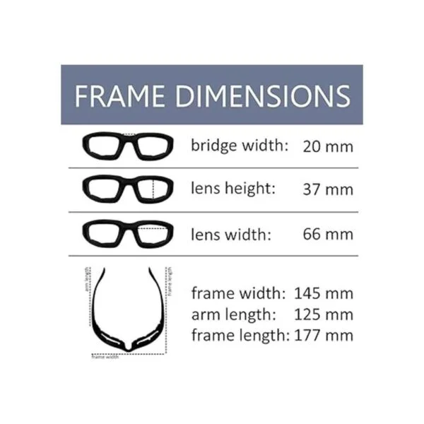 OWL Gafas de equitación acolchadas lentes transparentes_5
