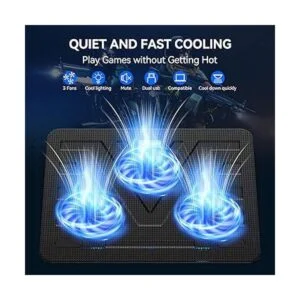 TECKNET Almohadilla de refrigeración para portátil_6