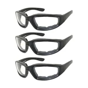 OWL Gafas de equitación acolchadas lentes transparentes_1