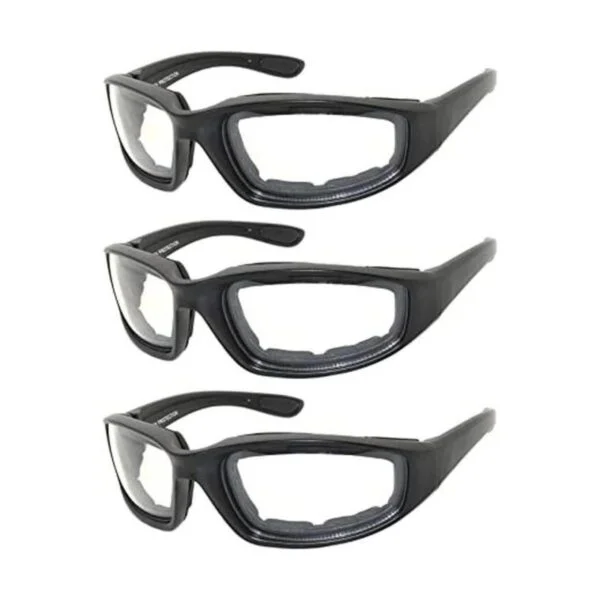 OWL Gafas de equitación acolchadas lentes transparentes_1