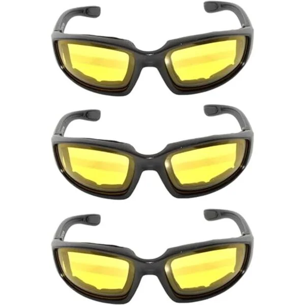 OWL Gafas de equitación acolchadas Lente amarilla_2