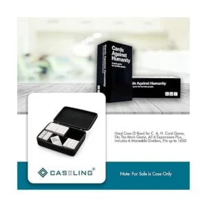 Estuche extragrande duro Caseling 2 filas para Juego de_6