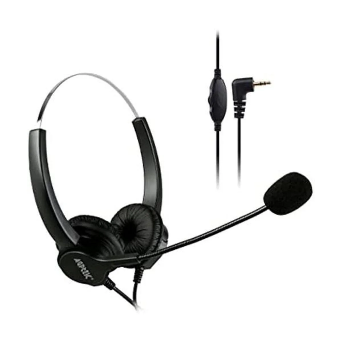 AGPtEK Auriculares de teléfono con centro de llamadas de