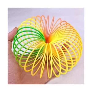 Lote variado de resortes mágicos arcoiris. 12 unidades._4