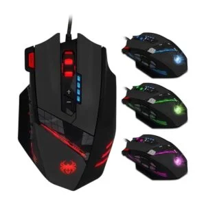 Ratón para juegos C12 con 12 botones programables ajuste_1