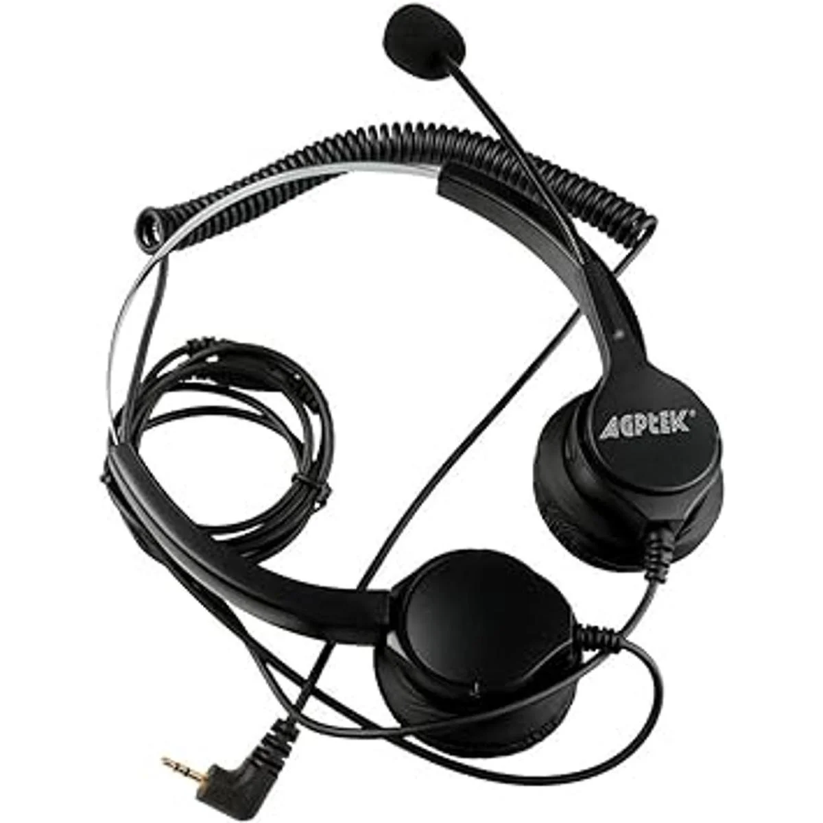 AGPtEK Auriculares de teléfono con centro de llamadas de