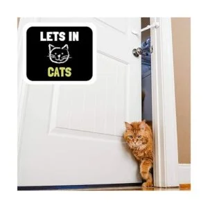 Puerta Buddy Puerta Latch a prueba de perro basura Box._3