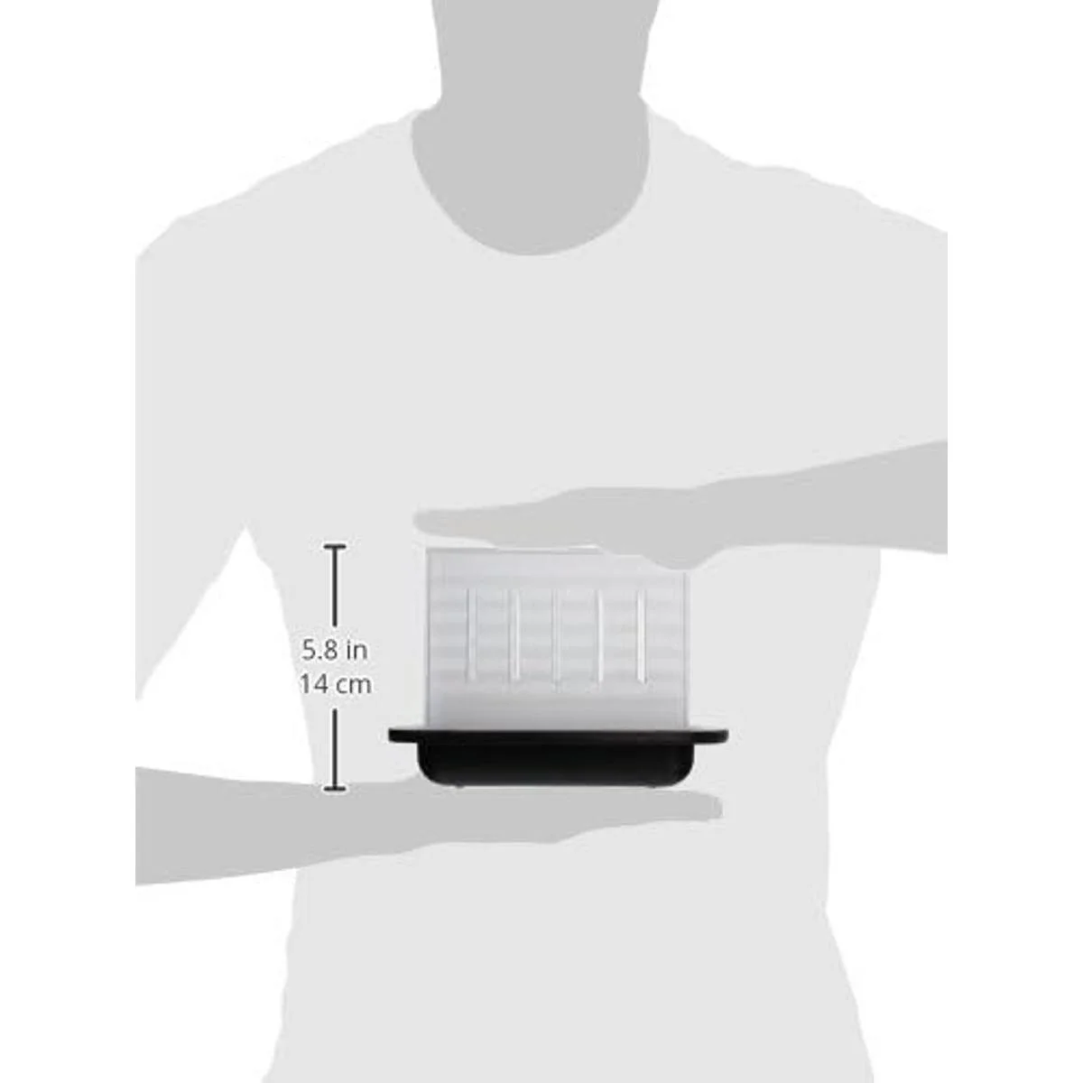 Presto 05101 Olla de tocino para microondas color negro_5