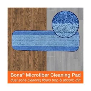 Bona Paquete de 3 almohadillas de microfibra que incluye_3