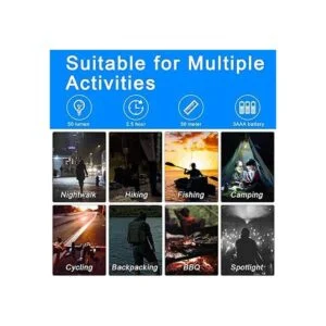 Adecco LLC 9 linternas LED que brillan en la oscuridad_6