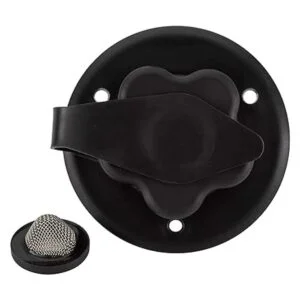 Brida de metal para entrada de agua con válvula de_3