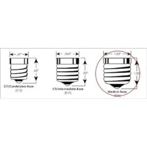 Creative Hobbies Bombilla de llama parpadeante de 3 W_5