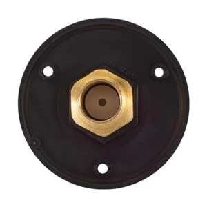 Brida de metal para entrada de agua con válvula de_2