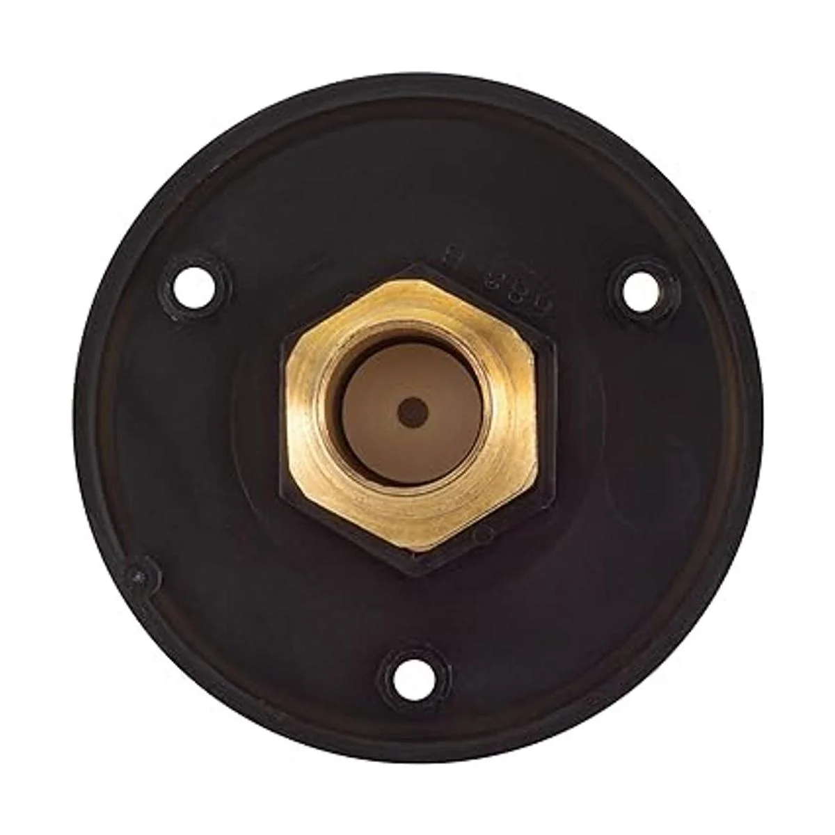 Brida de metal para entrada de agua con válvula de_2