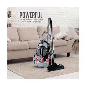 Ovente Aspirador ciclónico sin bolsa con filtro HEPA_2