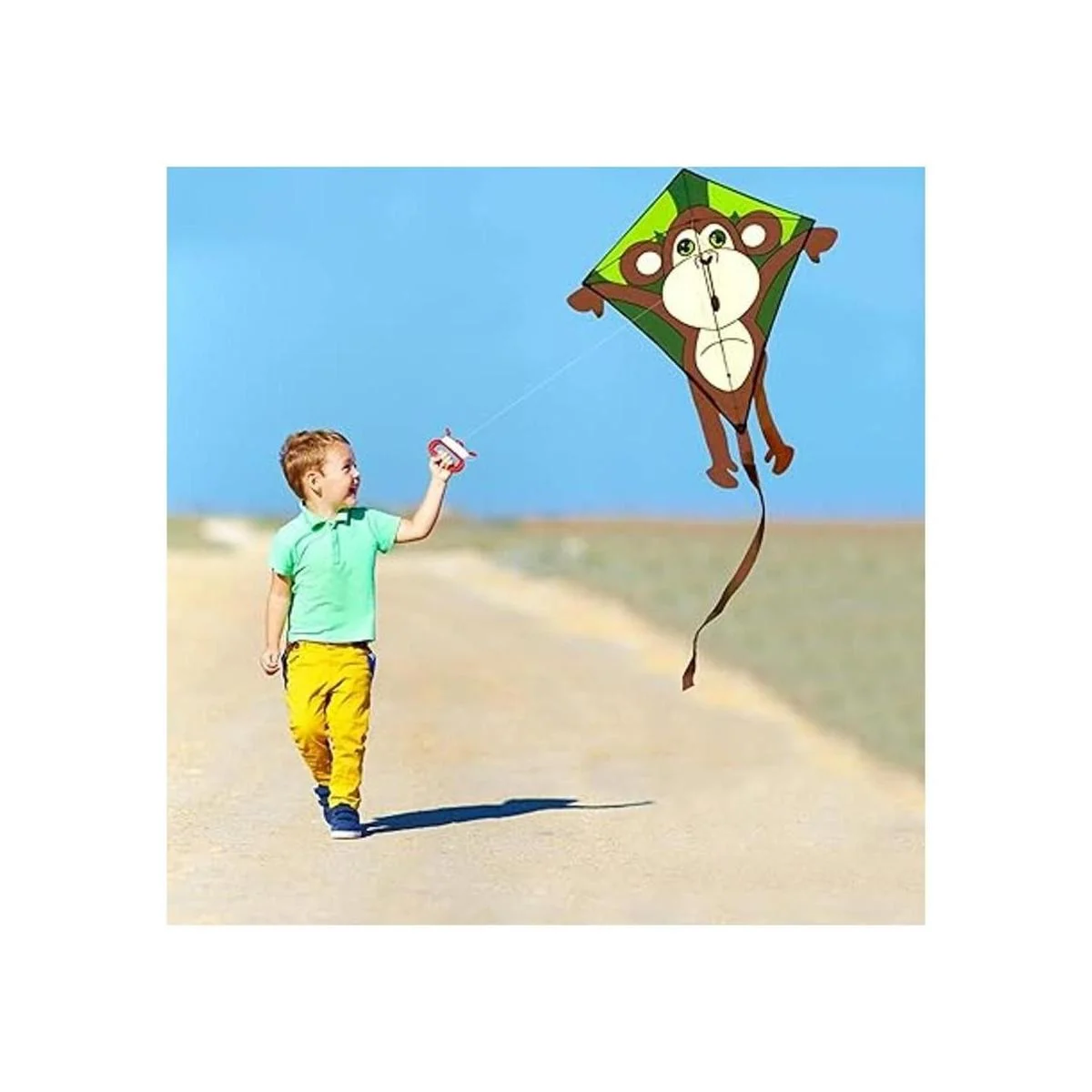 HENGDA KITE Cometas de mono de dibujos animados para niños_5