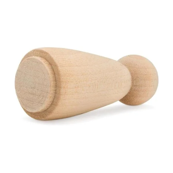 Muñecas grandes de madera de 312 pulgadas para personas