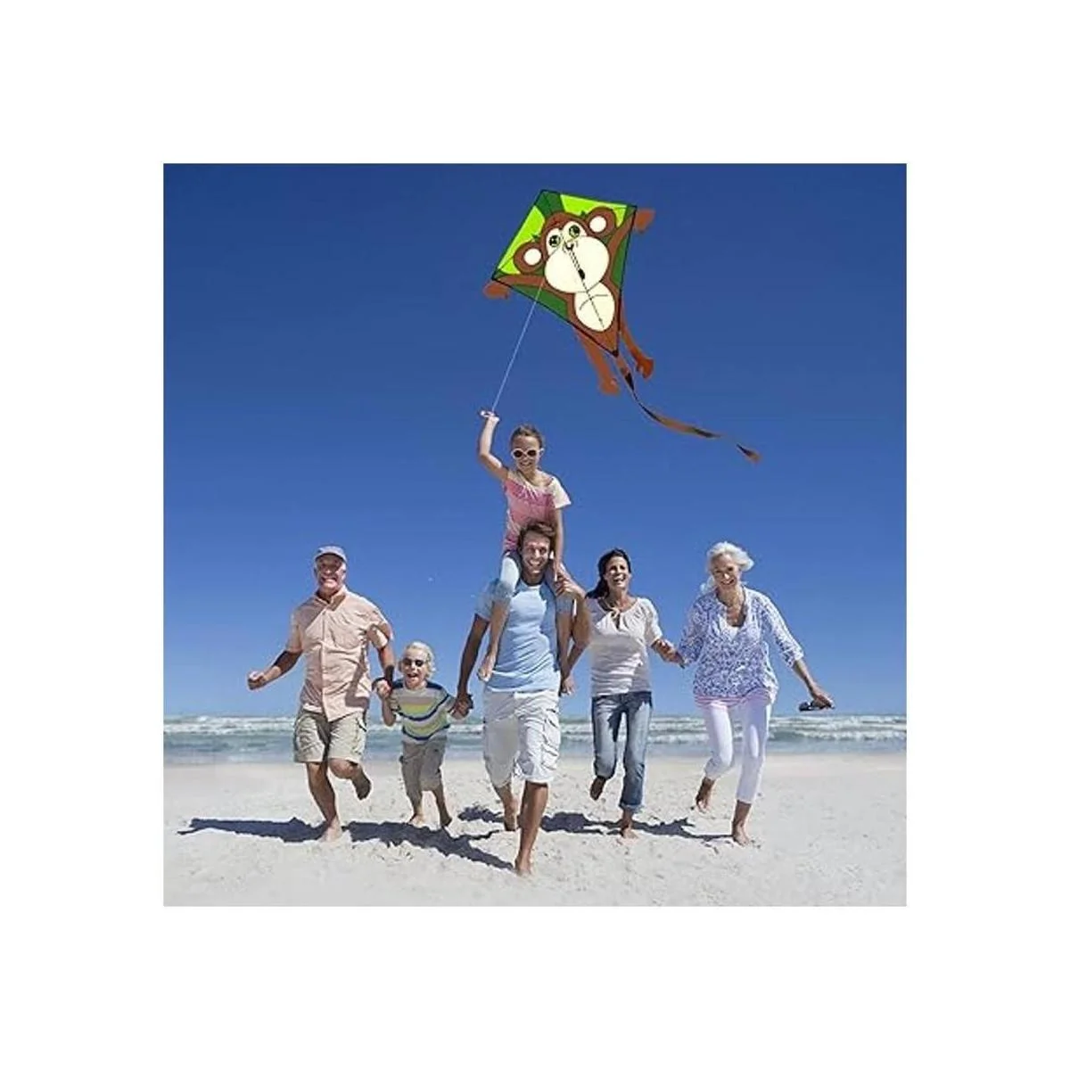 HENGDA KITE Cometas de mono de dibujos animados para niños_3