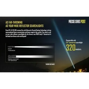 Nitecore P12Gt Flashlight Cree XPL Hi V3 LED 1000 lm_5