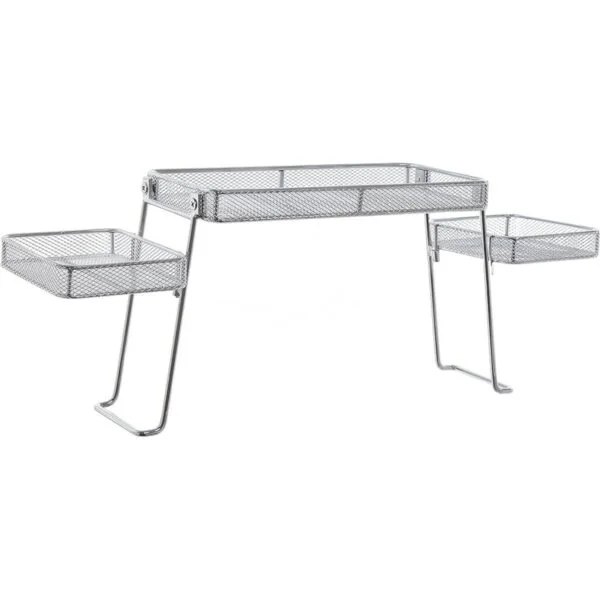 MyGift Chrome Plated Metal Over The Sink Organizer with 3_3