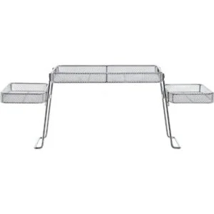 MyGift Chrome Plated Metal Over The Sink Organizer with 3_4