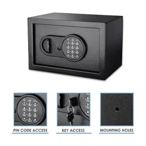 Barska Caja fuerte compacta para teclado_3