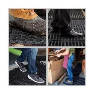 SafetyCare Tapete para piso resistente flexible de goma_4